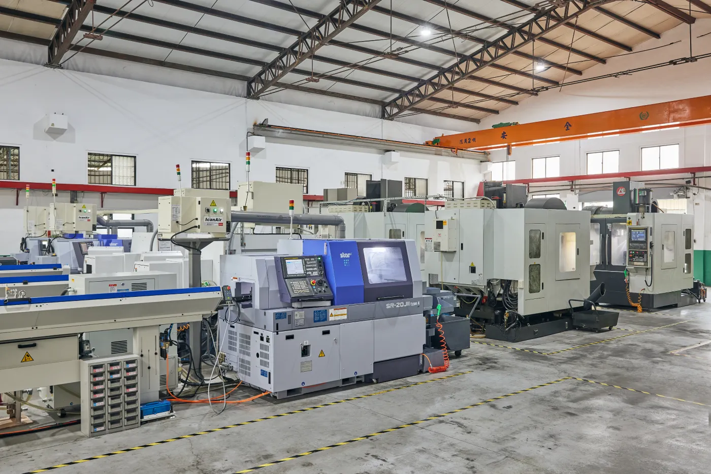 鎧越精密工廠設備